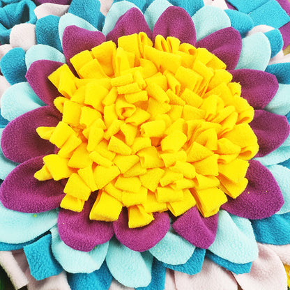 45*45cm Interactive Puzzle Feeding Mat Enrichment Toys Snuffle Mat Slow Feeder for Cats Dogs