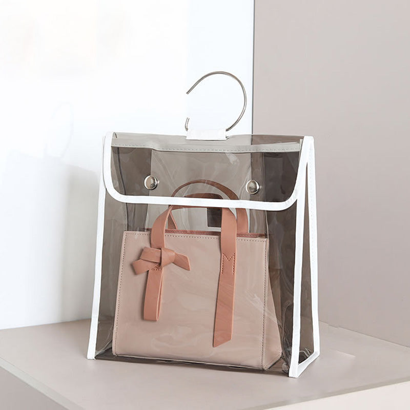 TB-0395 Transparent PVC Tote Bag Waterproof Handbag Storage Bag, Size: M