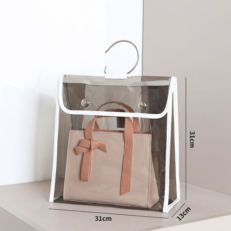 TB-0395 Transparent PVC Tote Bag Waterproof Handbag Storage Bag, Size: M
