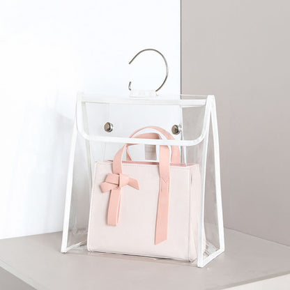 TB-0395 Transparent PVC Tote Bag Waterproof Handbag Storage Bag, Size: M