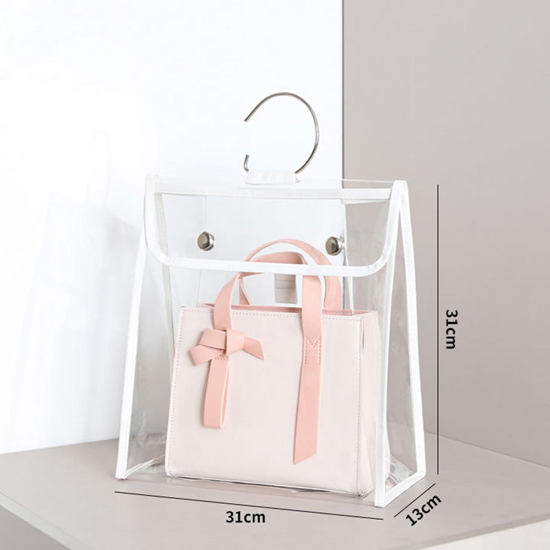 TB-0395 Transparent PVC Tote Bag Waterproof Handbag Storage Bag, Size: M
