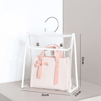 TB-0395 Transparent PVC Tote Bag Waterproof Handbag Storage Bag, Size: M