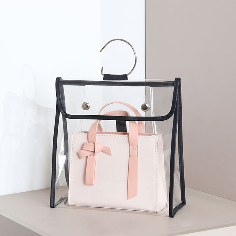 TB-0395 Transparent PVC Tote Bag Waterproof Handbag Storage Bag, Size: M