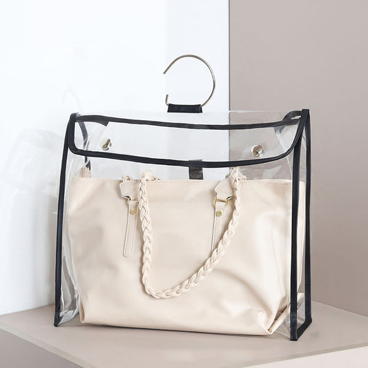 TB-0395 Large Women's Bag Clear Waterproof PVC Hand Bag Multi-use Storage Bag for Home, Size: XL