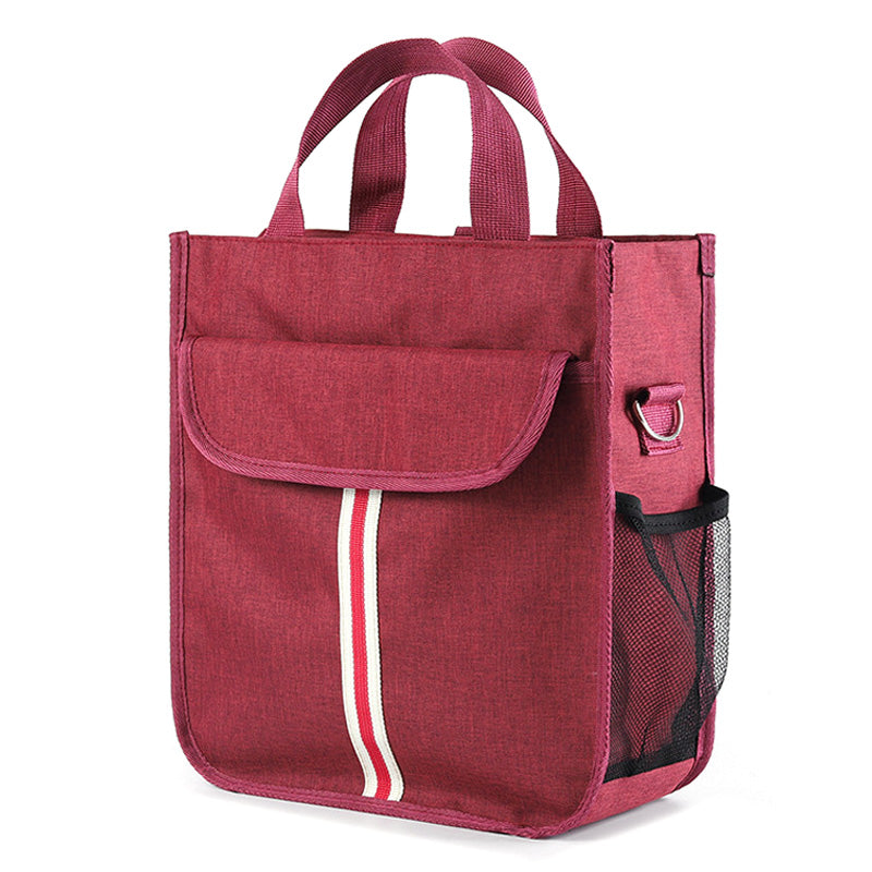 TB-0517 Multifunction Student School Bag Document Briefcase Handbag Backpack Shoulders Bag