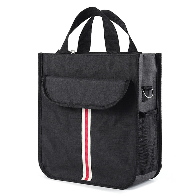 TB-0517 Multifunction Student School Bag Document Briefcase Handbag Backpack Shoulders Bag