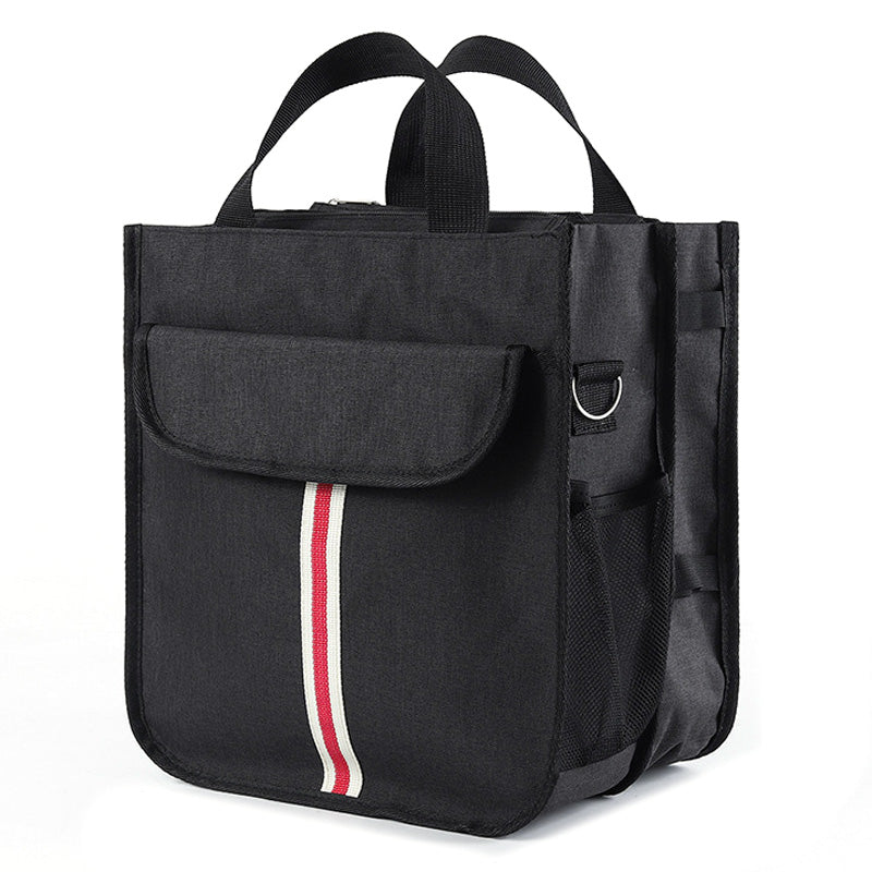 TB-0517 Large School Bag Student Bag College Teacher Briefcase Handbag Shoulders Bag (Dual-layer Design)