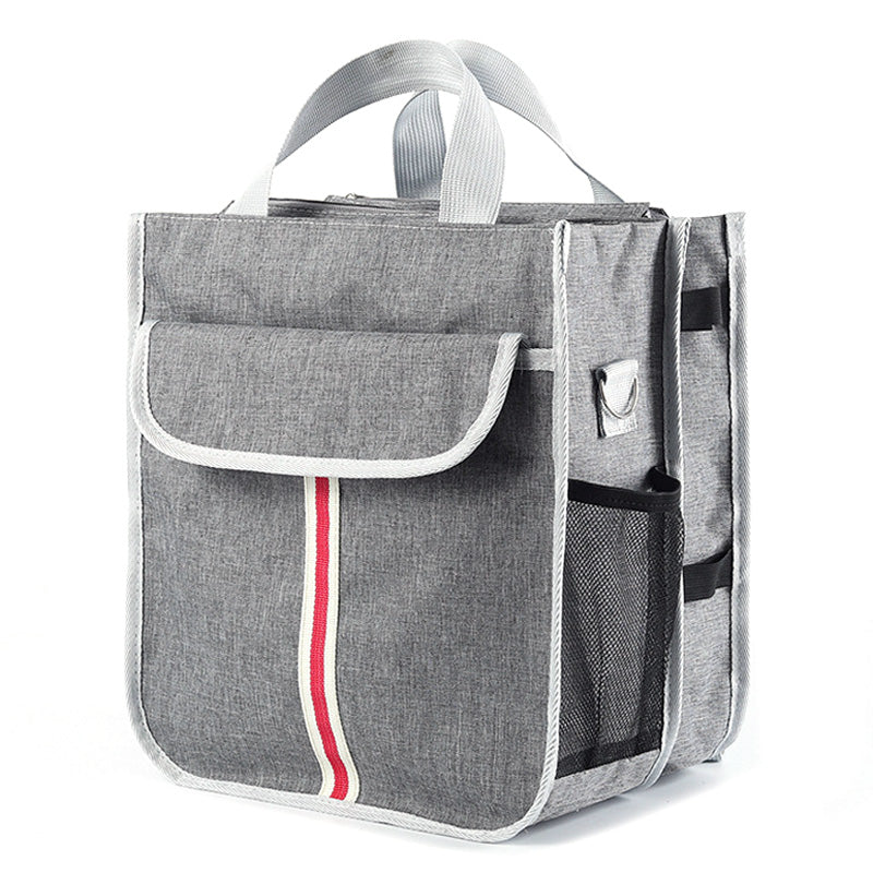 TB-0517 Large School Bag Student Bag College Teacher Briefcase Handbag Shoulders Bag (Dual-layer Design)