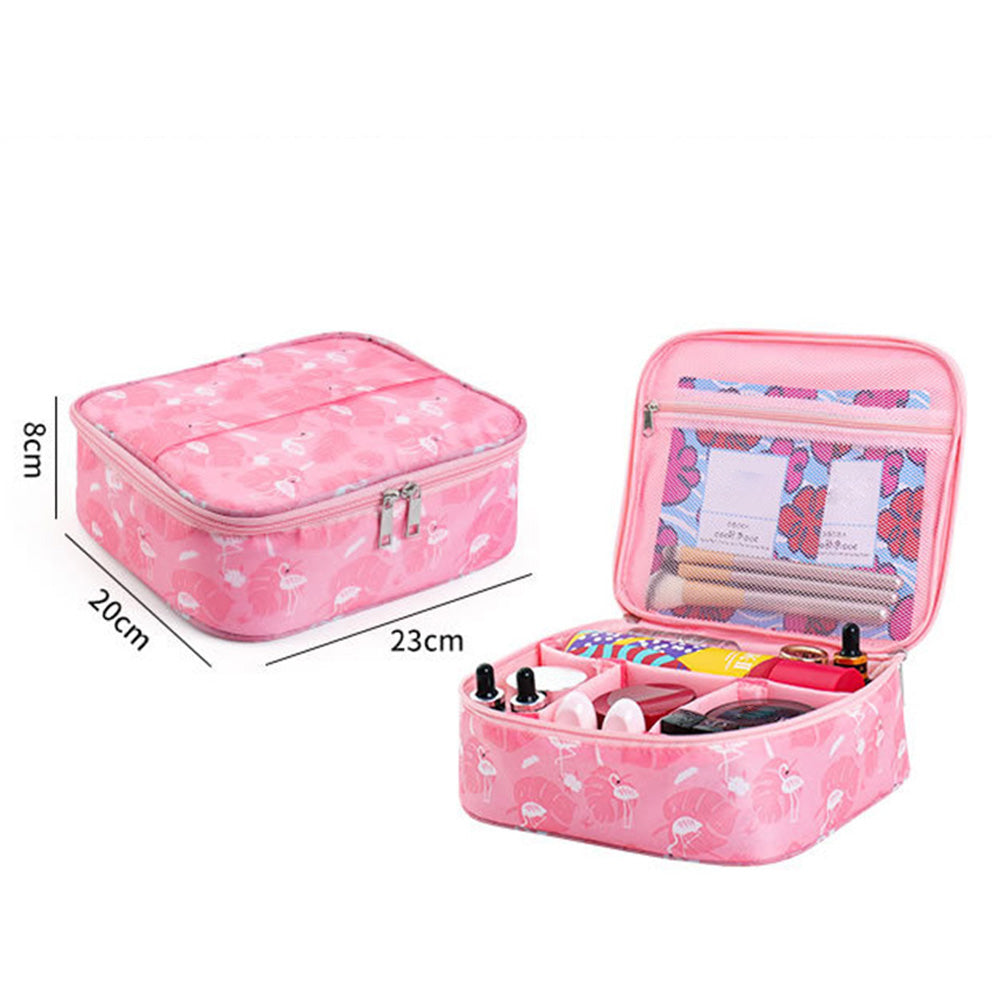 TB-0074 3.6L Travel Tote Makeup Bag Oxford Cloth Cosmetic Bag Toiletry Organizer Case