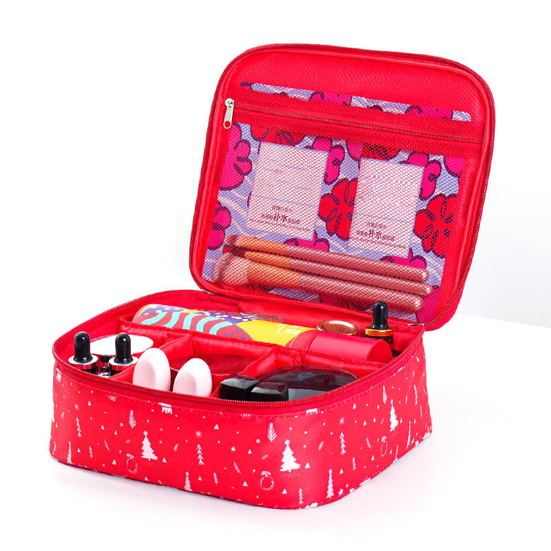 TB-0074 3.6L Travel Tote Makeup Bag Oxford Cloth Cosmetic Bag Toiletry Organizer Case