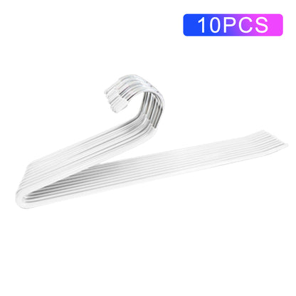 10Pcs 35cm Non-slip Storage Racks Multifunctional Z-shaped Trouser Rack Goose Clothes Pants Hanger