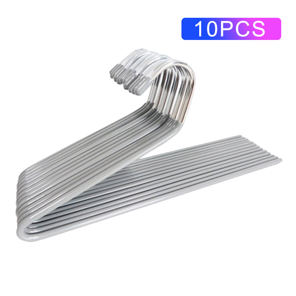 10Pcs 29cm Multifunctional Z-shaped Trouser Rack Goose Clothes Pants Hanger Non-slip Storage Racks