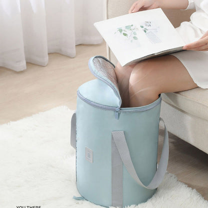 TB-0678 Large Size Portable Travel Face Washing Folding Water Bucket Outdoor Camping Hiking Washbasin Water Holder Bag