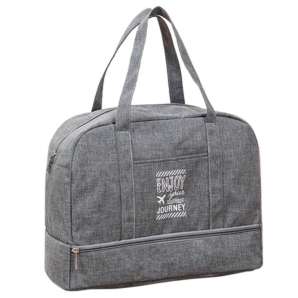 TB-0597 Small Size Portable Swimming Travel Clothes Cosmetics Storage Bag with Shoe Pocket and PVC Waterproof Pouch