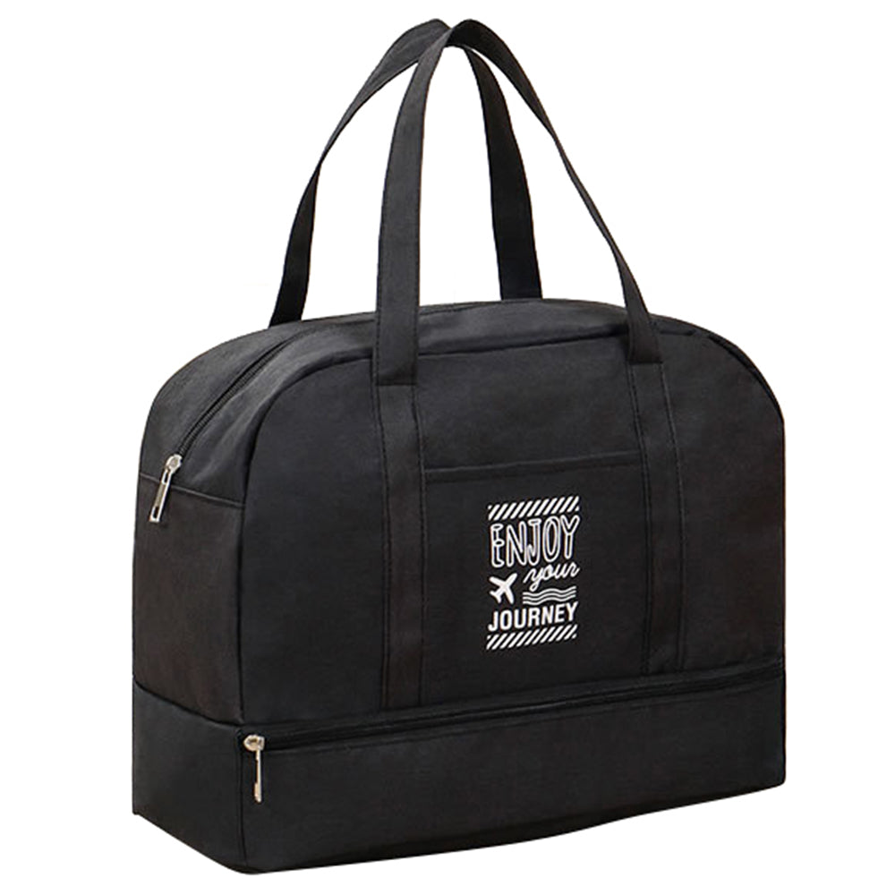 TB-0597 Small Size Portable Swimming Travel Clothes Cosmetics Storage Bag with Shoe Pocket and PVC Waterproof Pouch