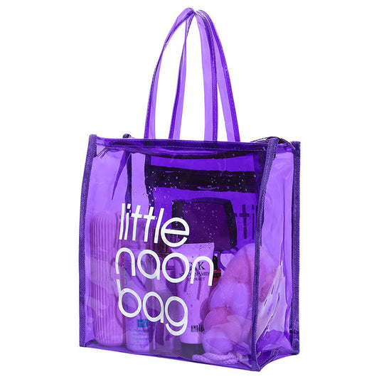 TB-0555 PVC Waterproof Translucent Large Capacity Wash Bag Hand Bag Storage Bag