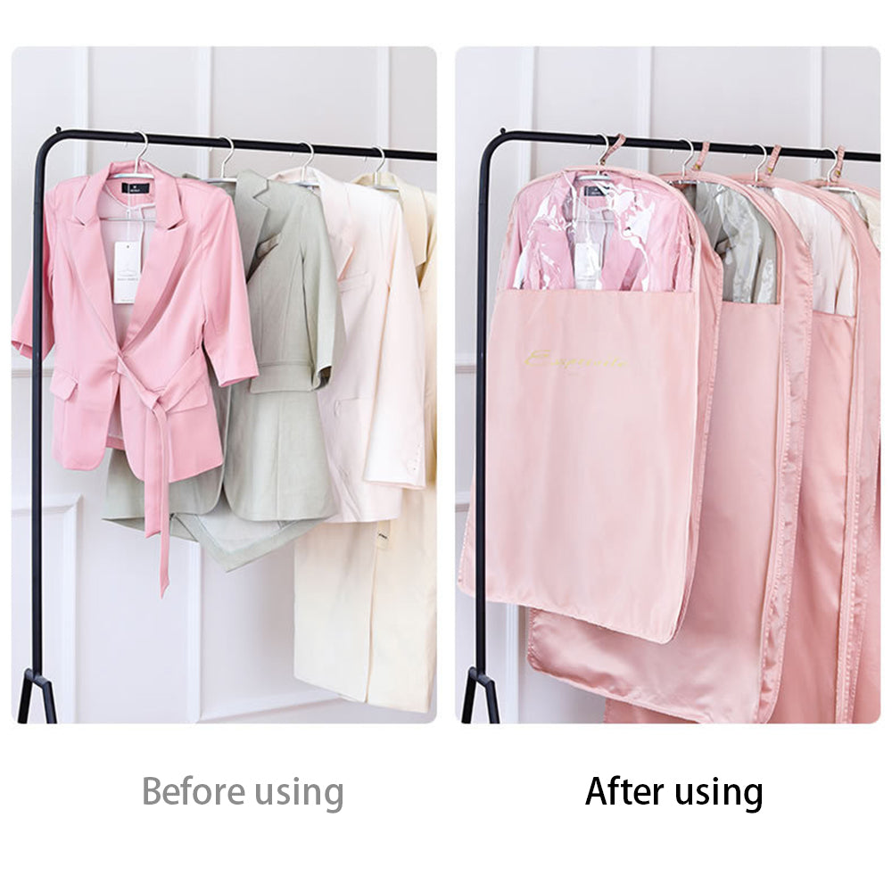 TB-0500 150x58x9 Extra Large Size Clothes Hanging Dustproof Moisture-proof Cover Home Clothes Protective Storage Bag