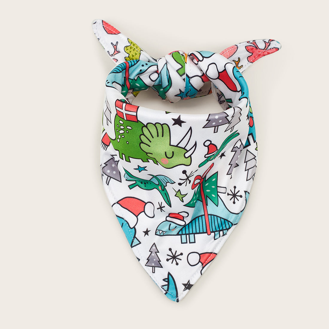 Christmas Dog Bandanas Pet Bib Bandanas Pet Scarf Washable Dog Bib Costume [Size: M/L]