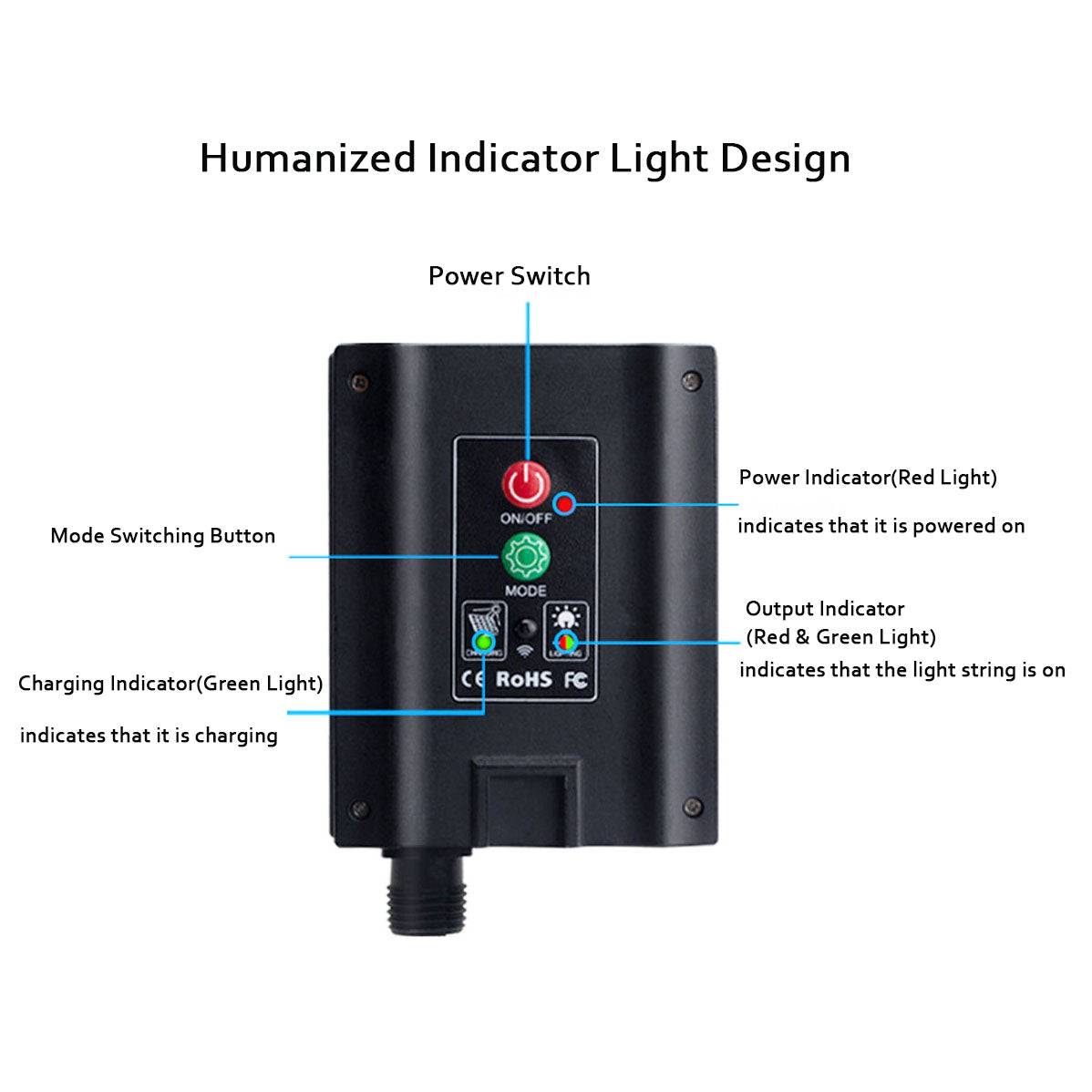 104LED Outdoor Solar LED Umbrella Light Waterproof Remote Control Beach Birthday String Lamp