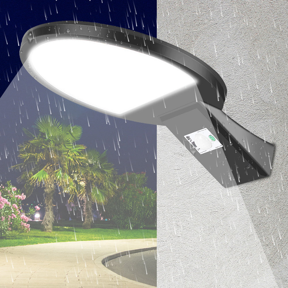 Style C Outdoor Garden Waterproof Motion Sensor 90 LEDs Solar Powered Wall Light with Remote Control