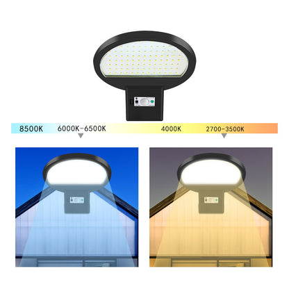 Style C Outdoor Garden Waterproof Motion Sensor 90 LEDs Solar Powered Wall Light with Remote Control
