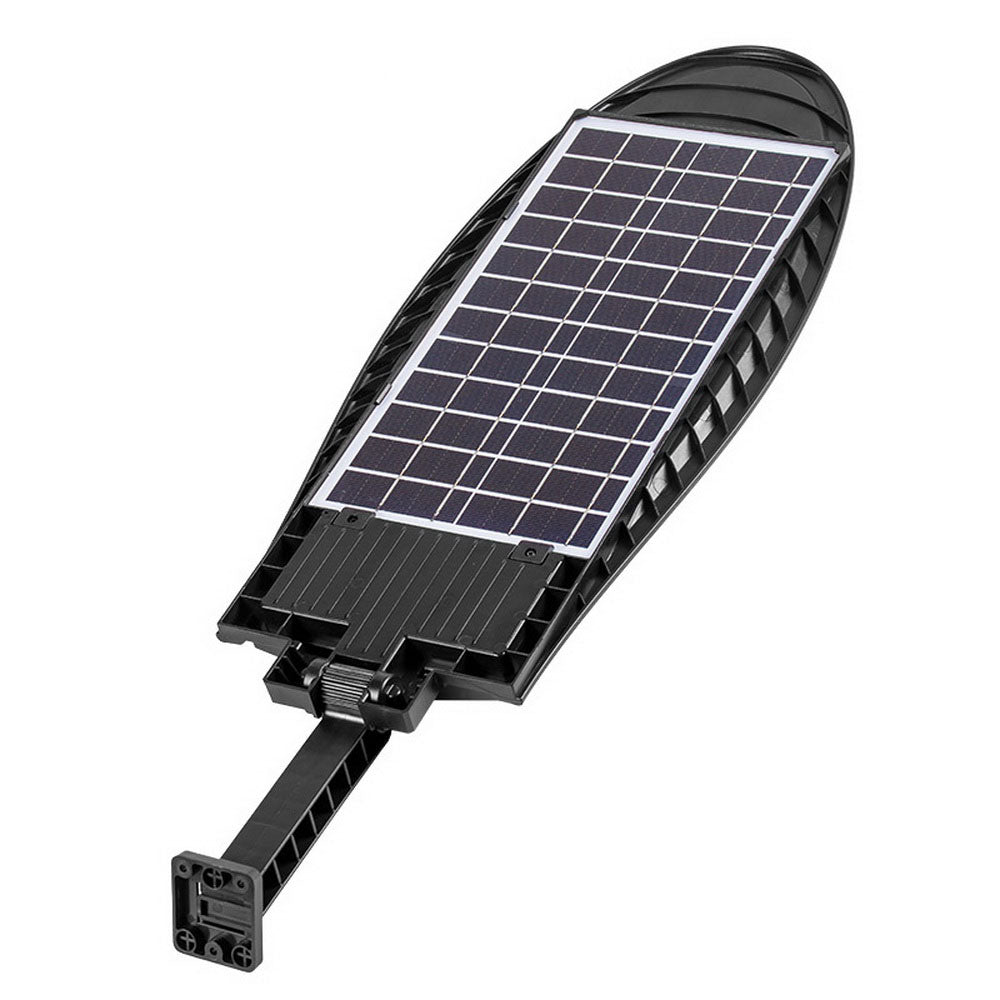 Outdoor Solar Power LED Light 3 Lighting Modes Motion Sensor Garden Yard Wall Mounted Lamp with Remote Control
