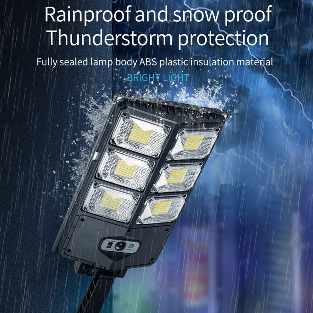 Solar Power LED Light Super Bright Waterproof Outdoor Garden Yard Wall Lamp Motion Sensor Light with Remote Control