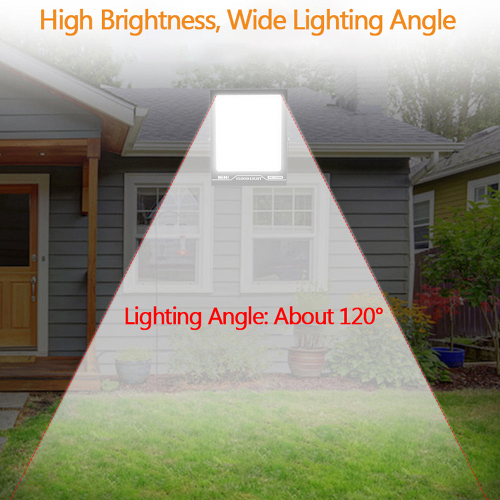 100W 144 LED Square Floodlight Style B IP66 Waterproof Garden Lamp [Switch Control]