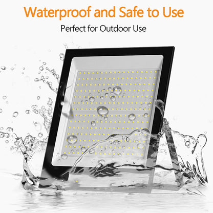 100W 144 LED Square Floodlight Style B IP66 Waterproof Garden Lamp [Switch Control]