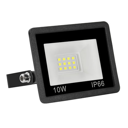 10W 12 LED Floodlight High Brightness Style B IP66 Waterproof Outdoor Lighting [Switch Control]
