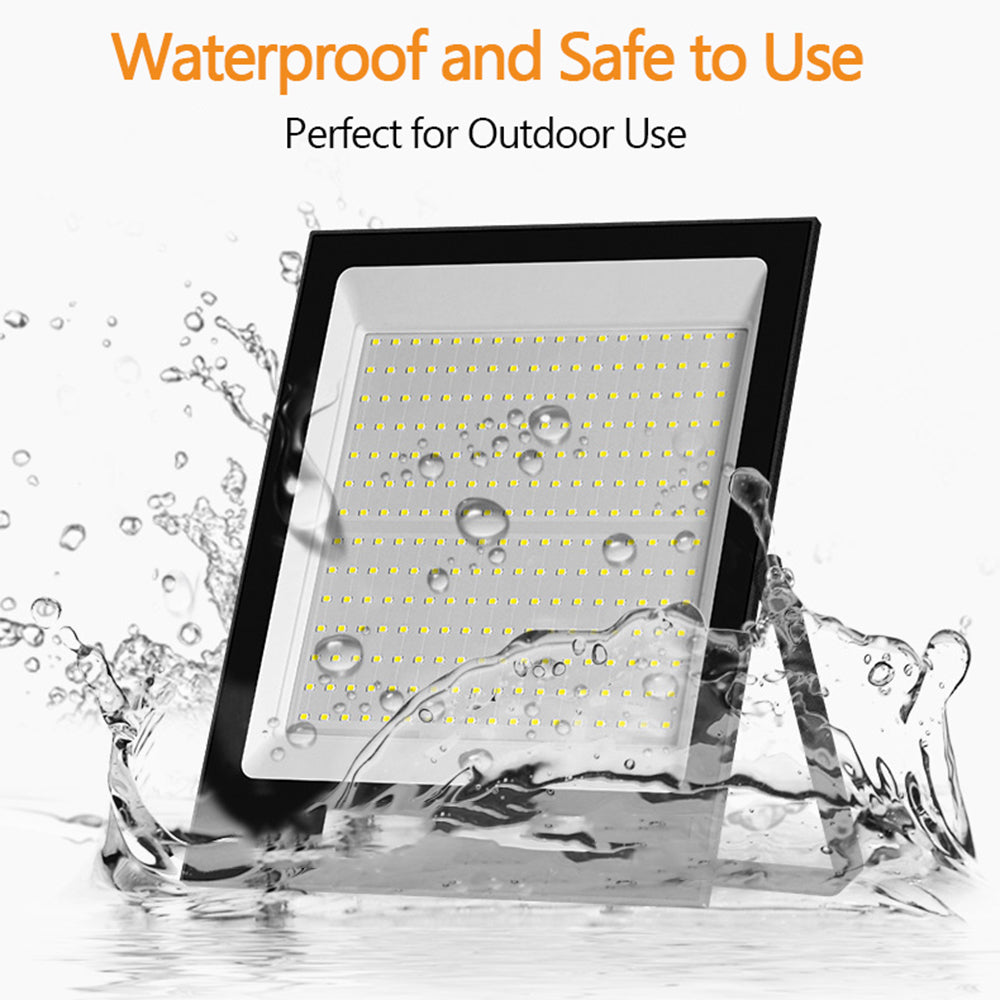 10W 12 LED Floodlight High Brightness Style B IP66 Waterproof Outdoor Lighting [Switch Control]