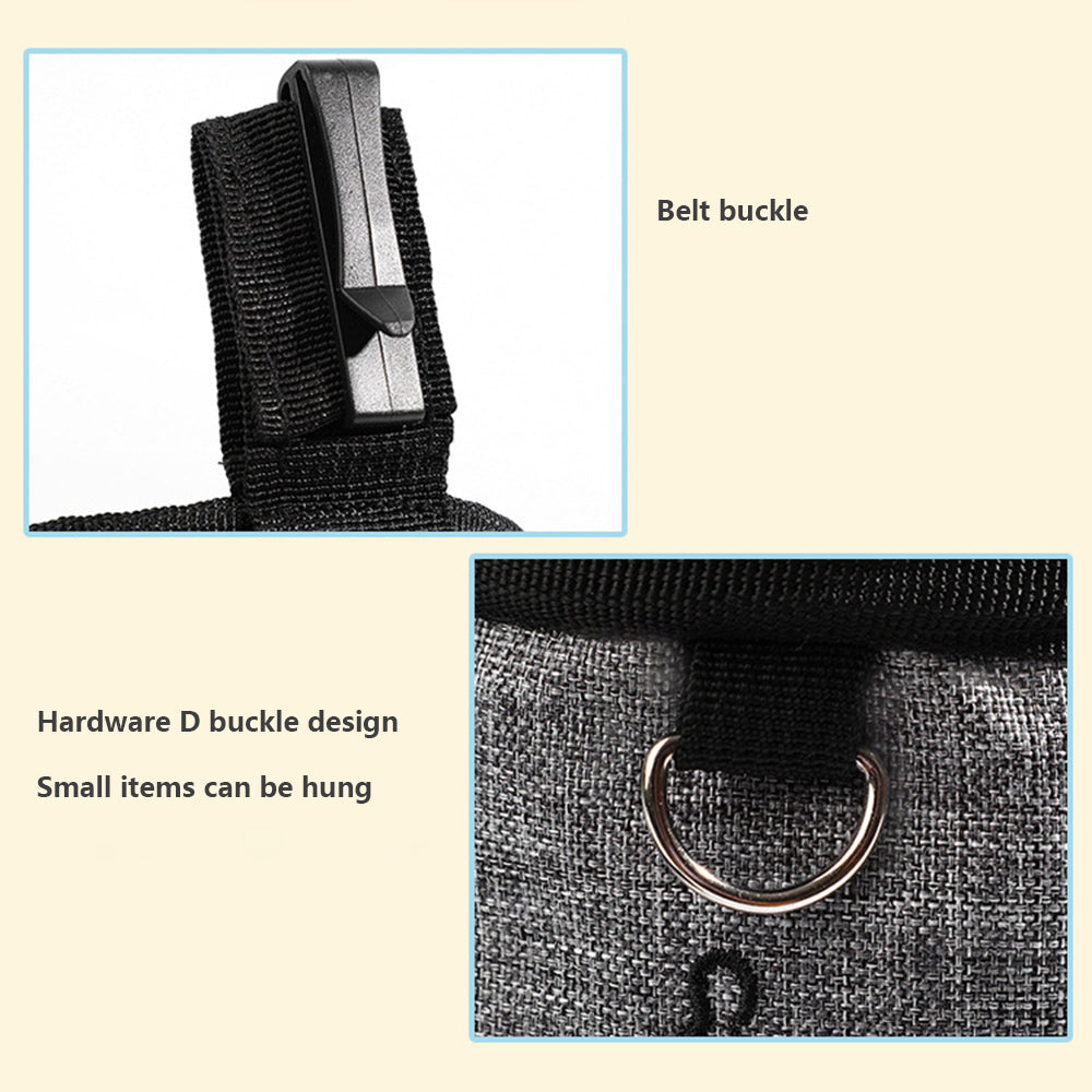 LDLC QS-001 Pet Training Bag Outdoor Multifunctional Dog Snack Bag Dog Treat Pouch Training Supplies
