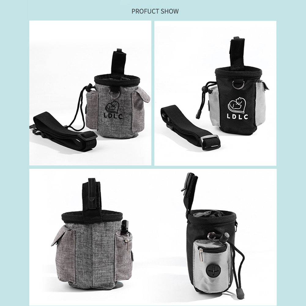 LDLC QS-001 Pet Training Bag Outdoor Multifunctional Dog Snack Bag Dog Treat Pouch Training Supplies