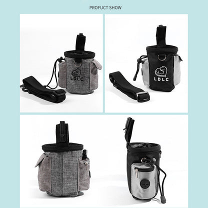 LDLC QS-001 Pet Training Bag Outdoor Multifunctional Dog Snack Bag Dog Treat Pouch Training Supplies