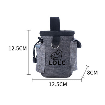 LDLC QS-001 Pet Training Bag Outdoor Multifunctional Dog Snack Bag Dog Treat Pouch Training Supplies