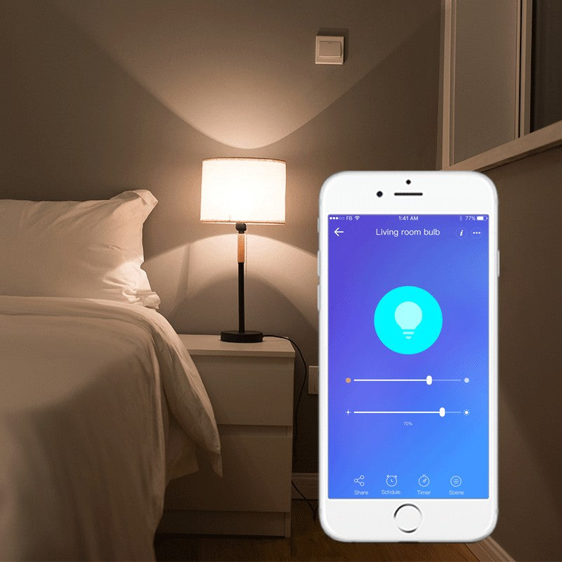 Smart Light Bulb Dual Light Color Wifi Smart LED Bulb SN66