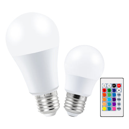 15W E27 RGB LED Bulb Light Colorful Changing Atmosphere Lamp with Remote Control