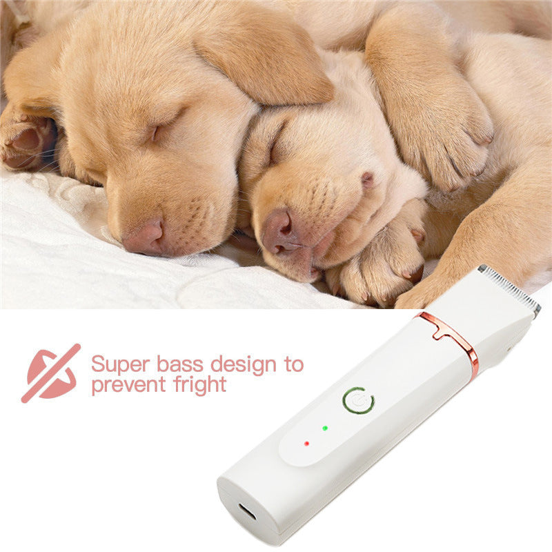HD2050 4 in 1 Pet Electric Hair Trimmer with 4 Blades Grooming Clipper Nail Grinder Tool Kit