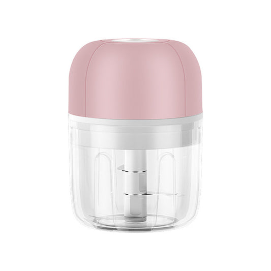 250ml Electric Garlic Chopper USB Charging Kitchen Vegetable Masher Ginger Crusher (BPA Free, without FDA Certificate)