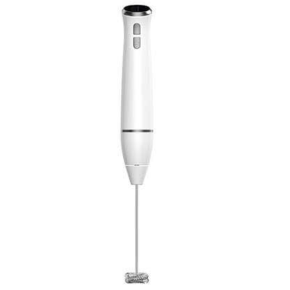 KF3001 Stainless Steel Milk Frother Handheld Foam Maker Coffee Blender Whisk Drink Electric Mixer for Kitchen (Without FDA, BPA-Free)