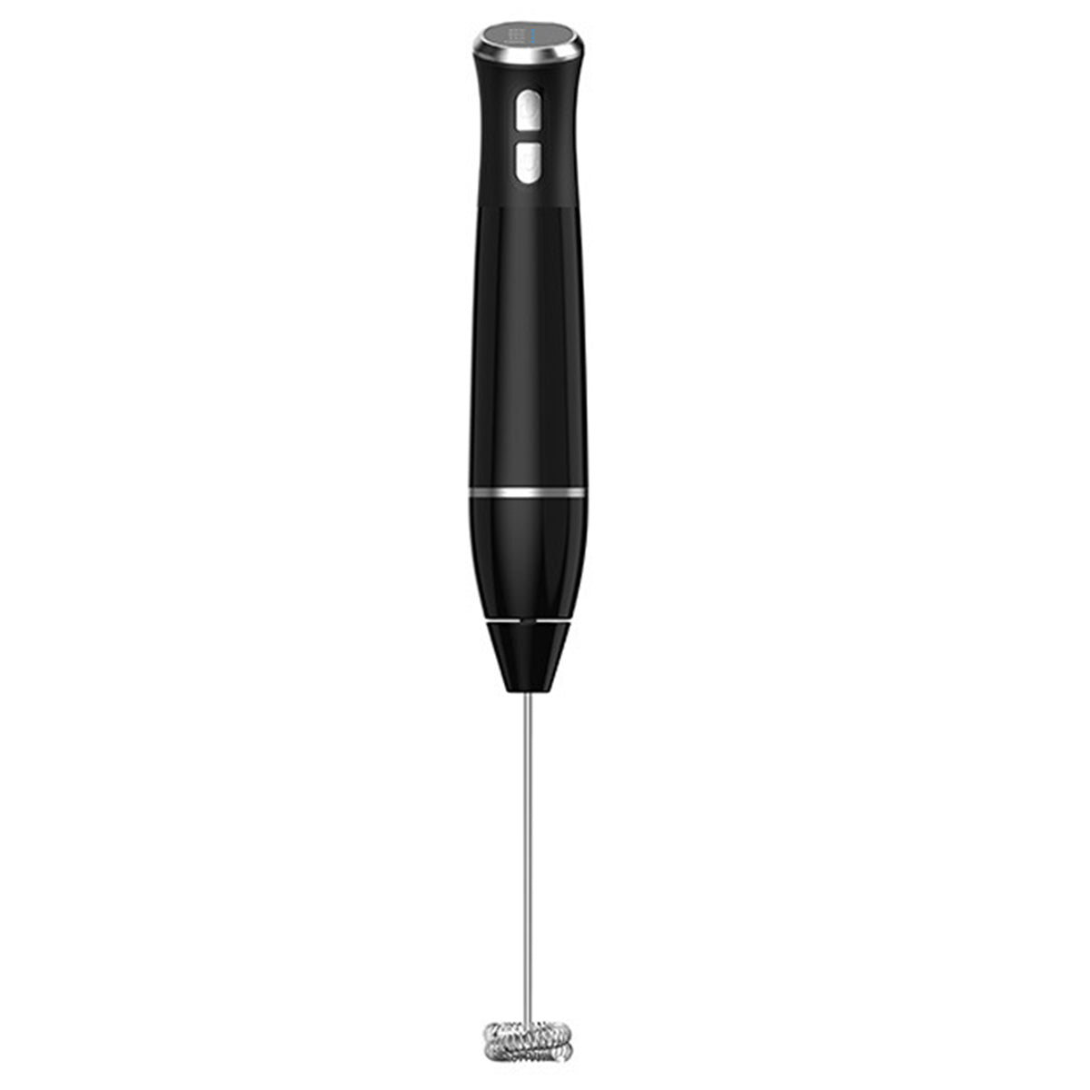 KF3001 Stainless Steel Milk Frother Handheld Foam Maker Coffee Blender Whisk Drink Electric Mixer for Kitchen (Without FDA, BPA-Free)