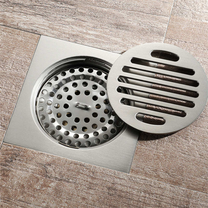 HIDEEP HIDL002-3 100*100mm Shower Floor Drain Hair Strainer Cover Hair Catcher Replacement