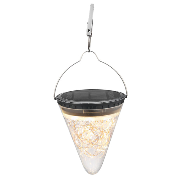 DS006  Solar Hanging Jar Light Lantern Lamp for Outdoor Patio Party Garden Wedding Christmas Decoration