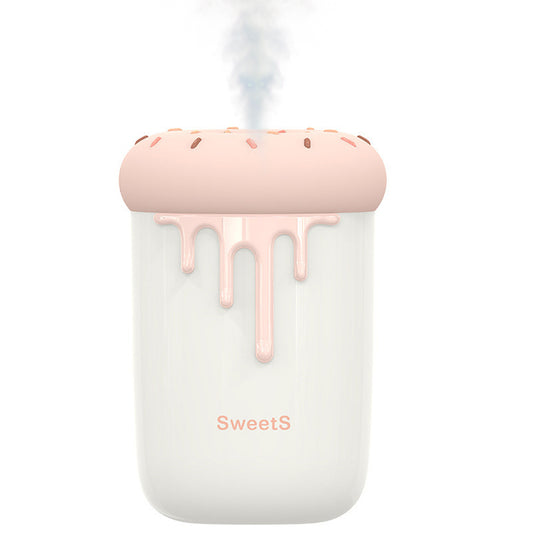 Creative USB Charging Cartoon Donut Design Desktop Sprayers Humidifier