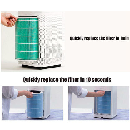 PM2.5 Air Purifier Three-layer Activated Carbon Filter for Xiaomi Air Purifier 1/2/3/Pro