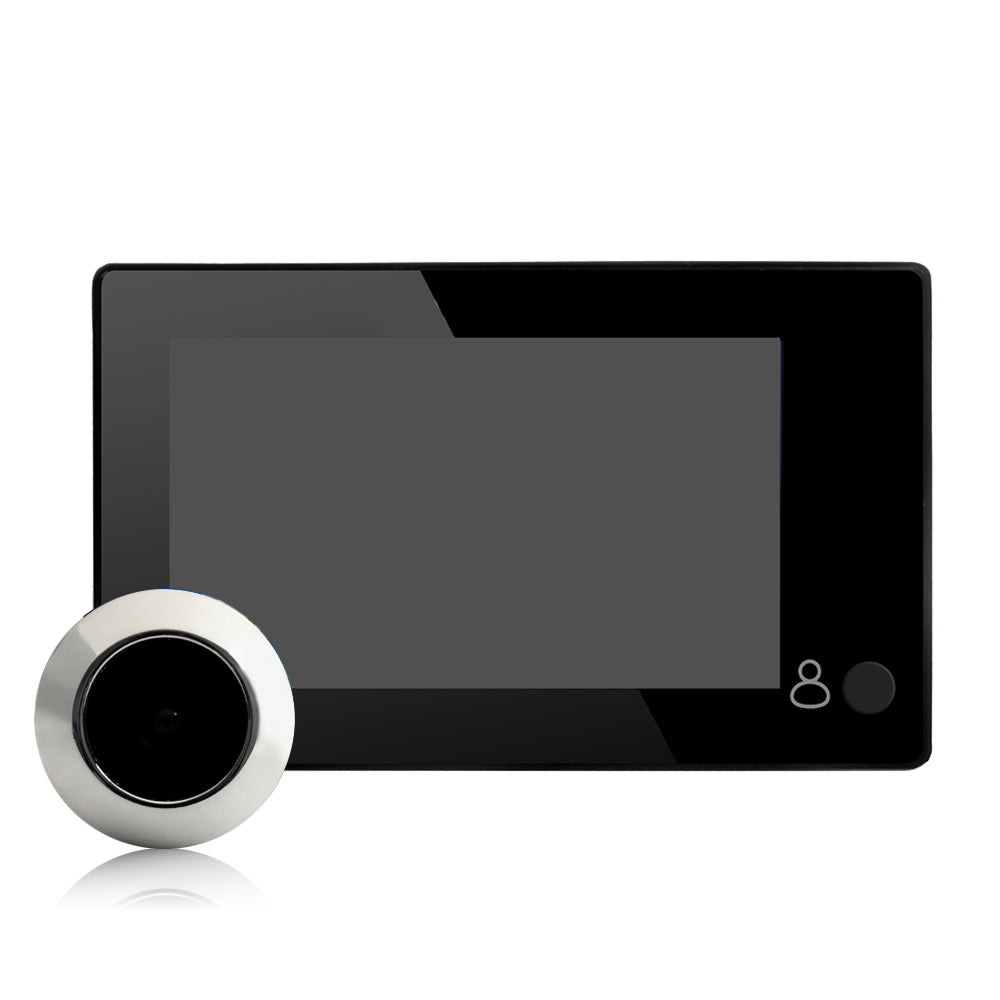 YB-43CH-black 4.3inch TFT Hidden Peephole Viewer 145&#176; Wide Angle 2.0MP HD Security Camera
