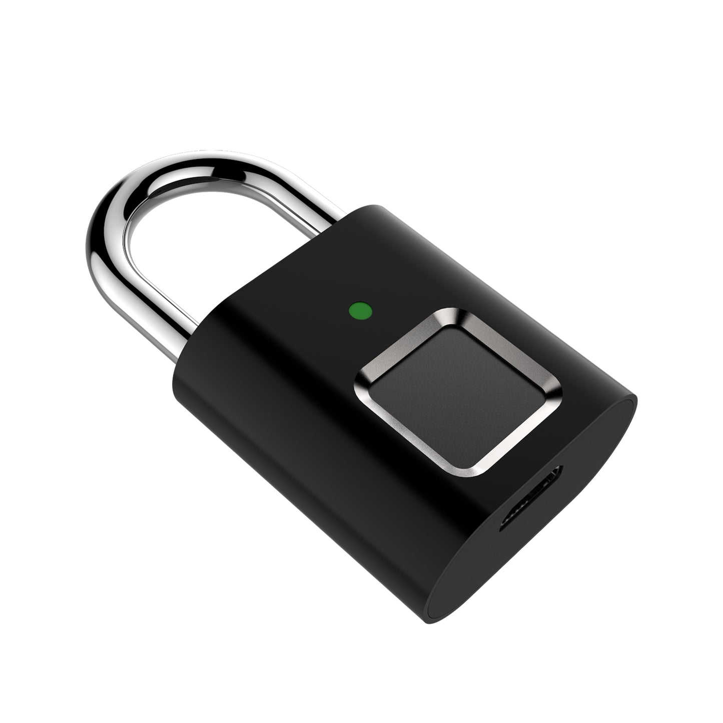 L34 Mini Smart Fingerprint Lock USB Rechargeable Anti-Theft Security Padlock