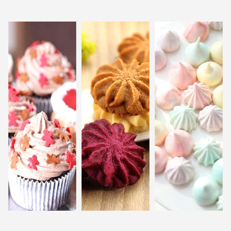 50PCS Pastry Bags Thicked Disposable Piping Bags Icing Bags Clear PE Cake Decorating Bags Baking Tools Supplies (BPA-Free, without FDA Certification)