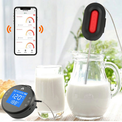 HK-01 Tuya Smart Bluetooth WiFi Kitchen Thermometer Intelligent Food Thermometer (CE/FCC/PSE/ROHS)
