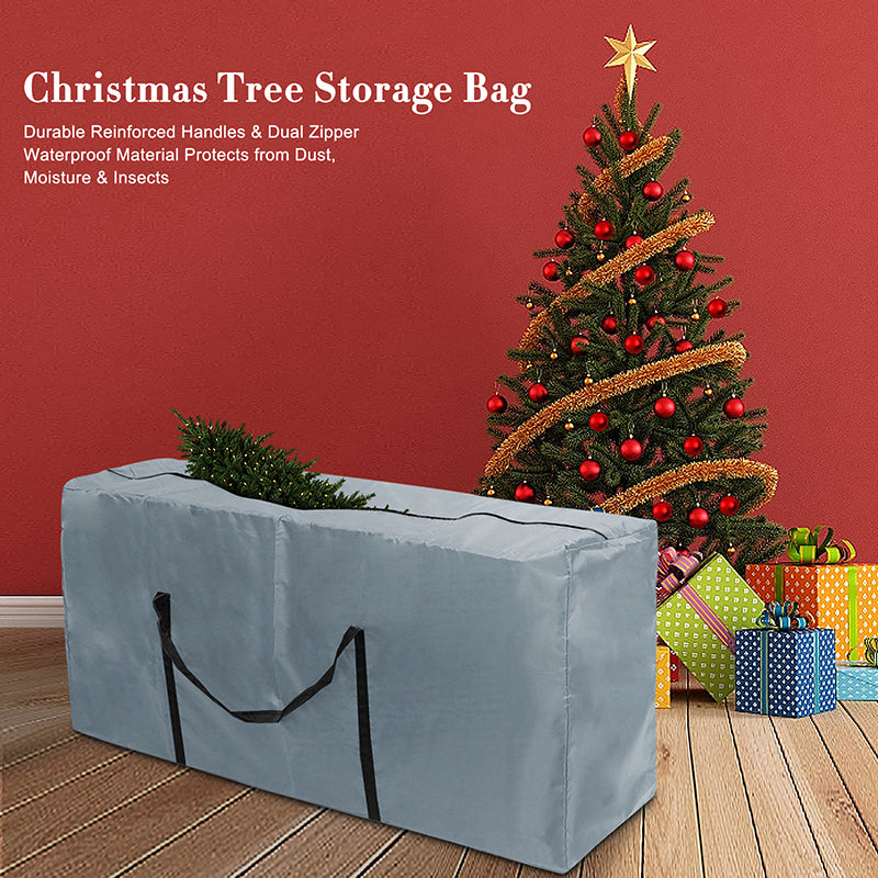 122*39*55cm Waterproof Christmas Tree Storage Bag Quilt Clothes Organizer Warehouse Dust Cover